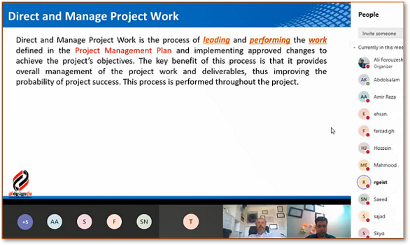 دوره بین المللی مدیریت پروژه (آنلاین) 